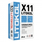 Клей для керамической плитки и мозаики LITOKOL X11